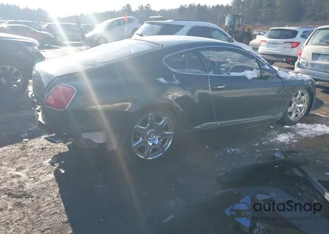 2004 Bentley Continental Gt z USA, uszkodzony, nr VIN SCBCR63W44C021642